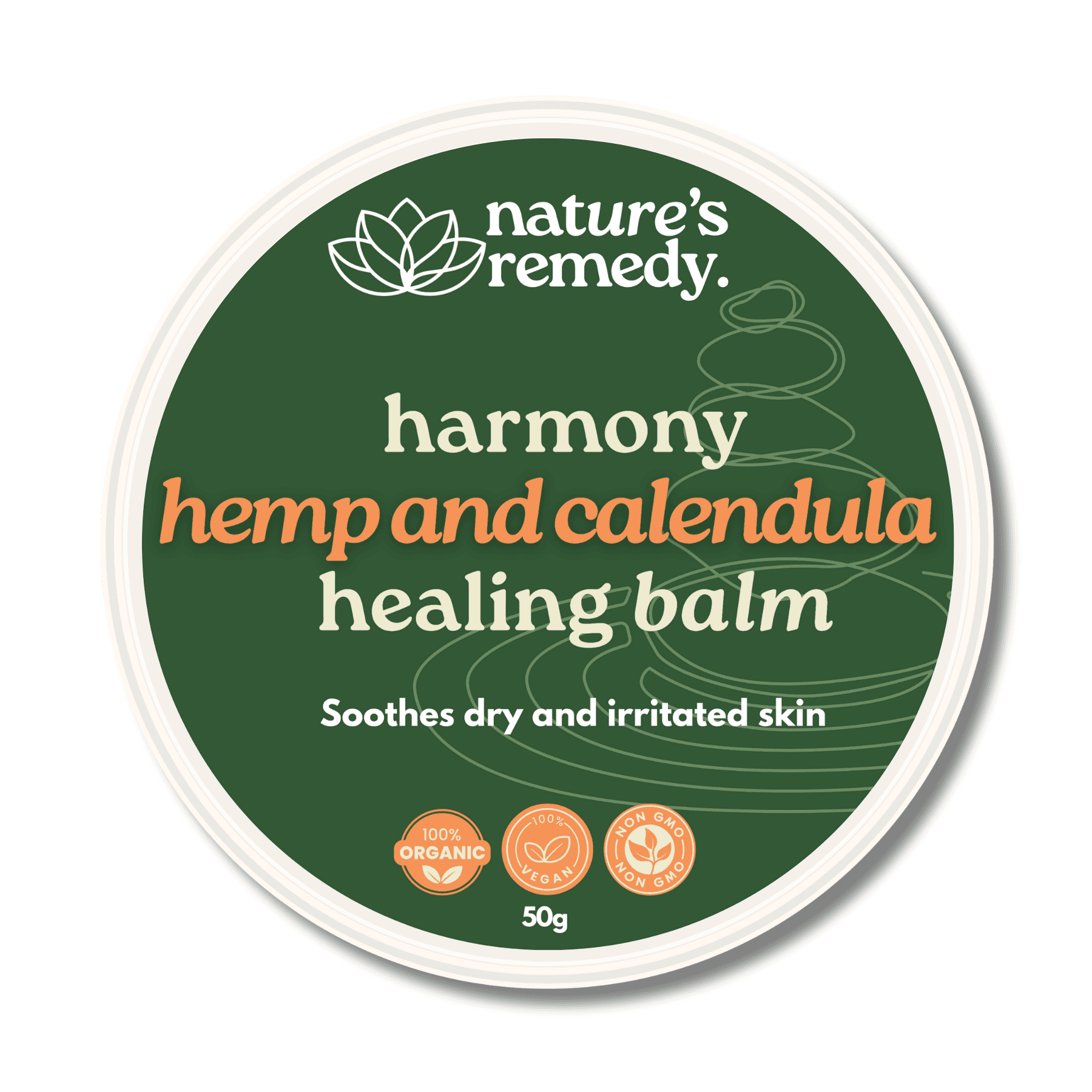 Hemp & Calendula Healing Balm - calendulafront-1