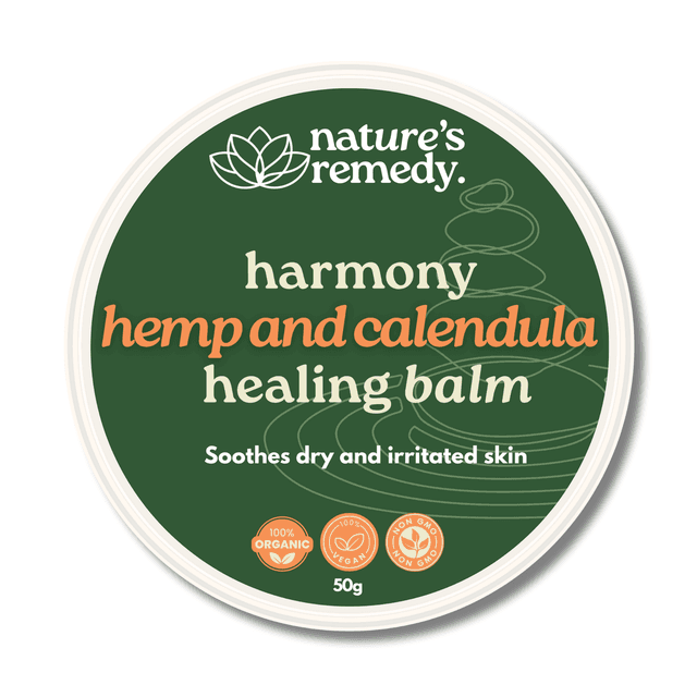 Hemp & Calendula Healing Balm - calendulafront-1