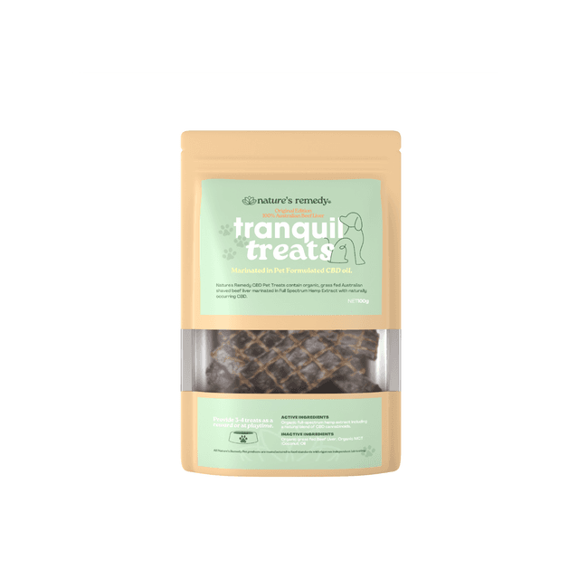 Tranquil Treats Organic Beef Liver 100g - Beef100g-1