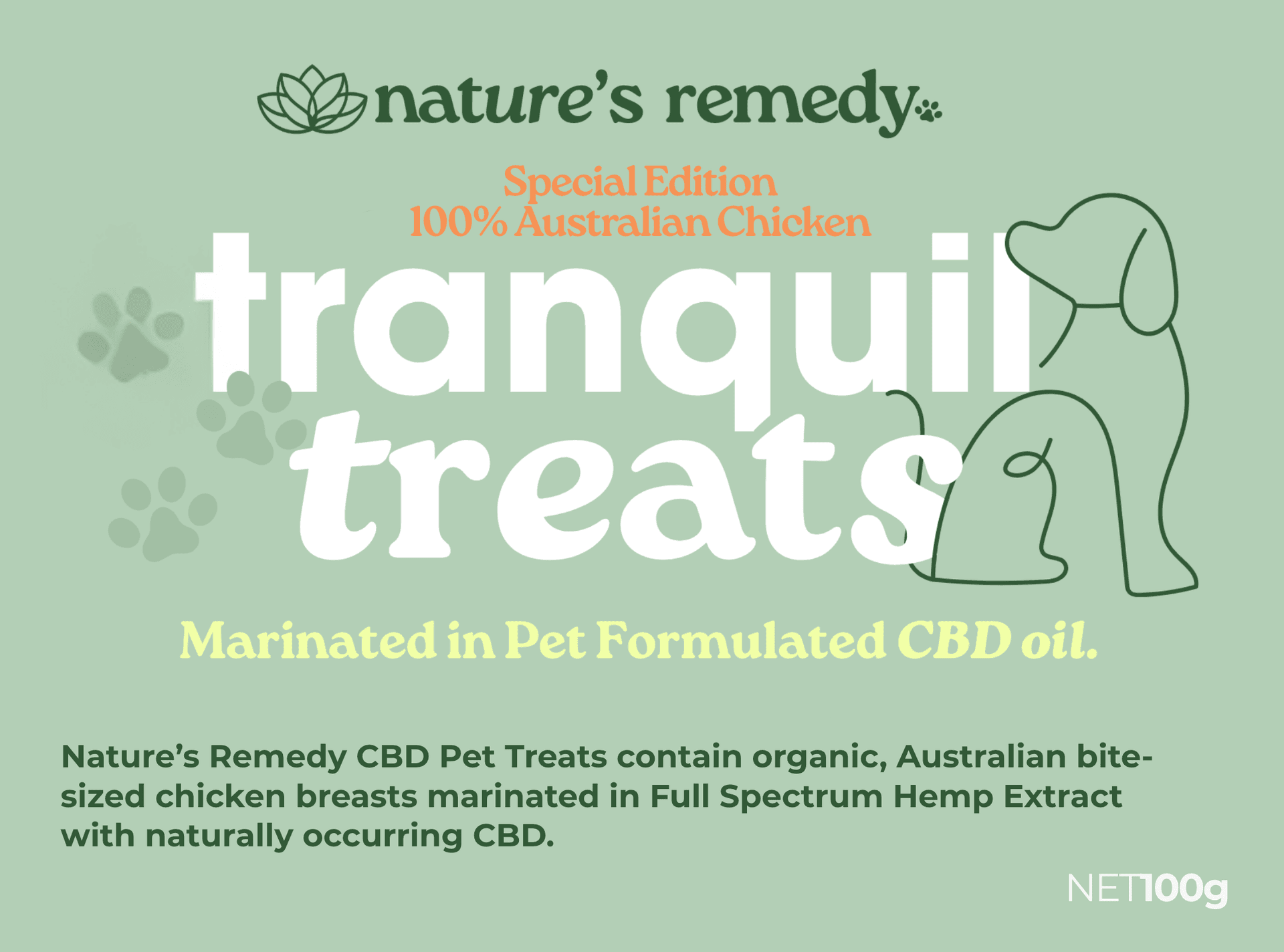 Tranquil Treats Organic Australian Chicken & Hemp 100g - ScreenShot2025-09-01at12.38.59PM-1
