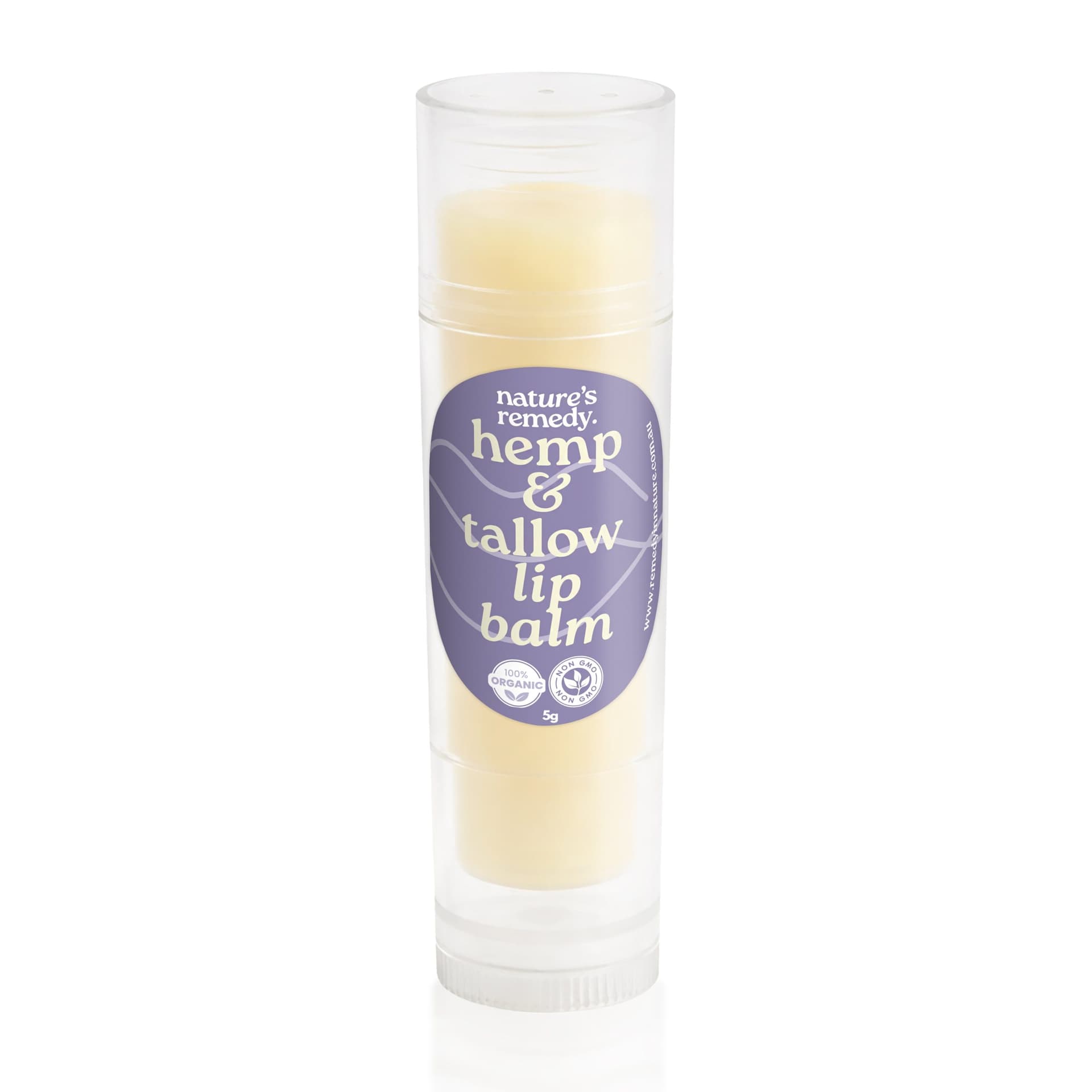 CBD Infused Tallow Lip Balm - withshadow_1-1-scaled