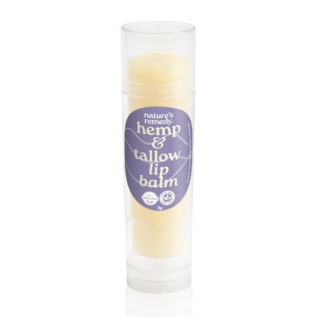 CBD Infused Tallow Lip Balm - withshadow_1-1-scaled