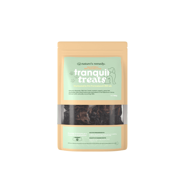 Tranquil Treats Organic Australian Lamb and Hemp 100g - Lamb100g_8e16585c-01a7-458a-a58e-4bbfc5ed1e86-3