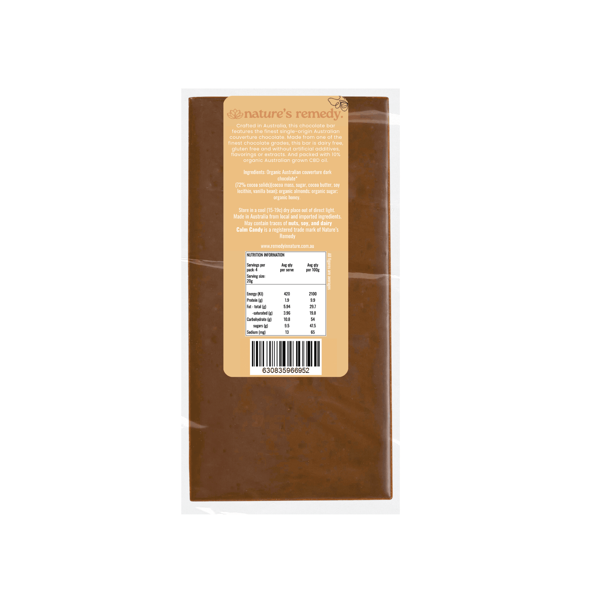 Australian made Organic Chocolate with Organic Australian Hemp Oil - Salted Caramel Milk Chocolate - 2_f5211659-4b67-4faa-b6f3-8fa0aa7c3a79-1