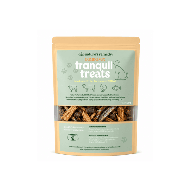 Tranquil Treats Australian Mixed Variations with Hemp Bag 400g - Mackerel_1_00387e18-3cef-4dd0-becd-97f6a18e5998-1