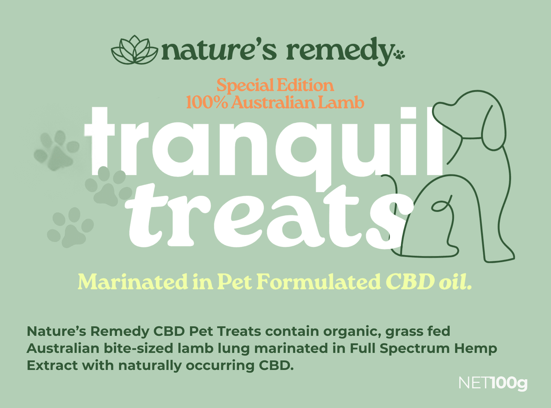 Tranquil Treats Organic Australian Lamb with Hemp 100g - ScreenShot2025-09-01at12.38.52PM