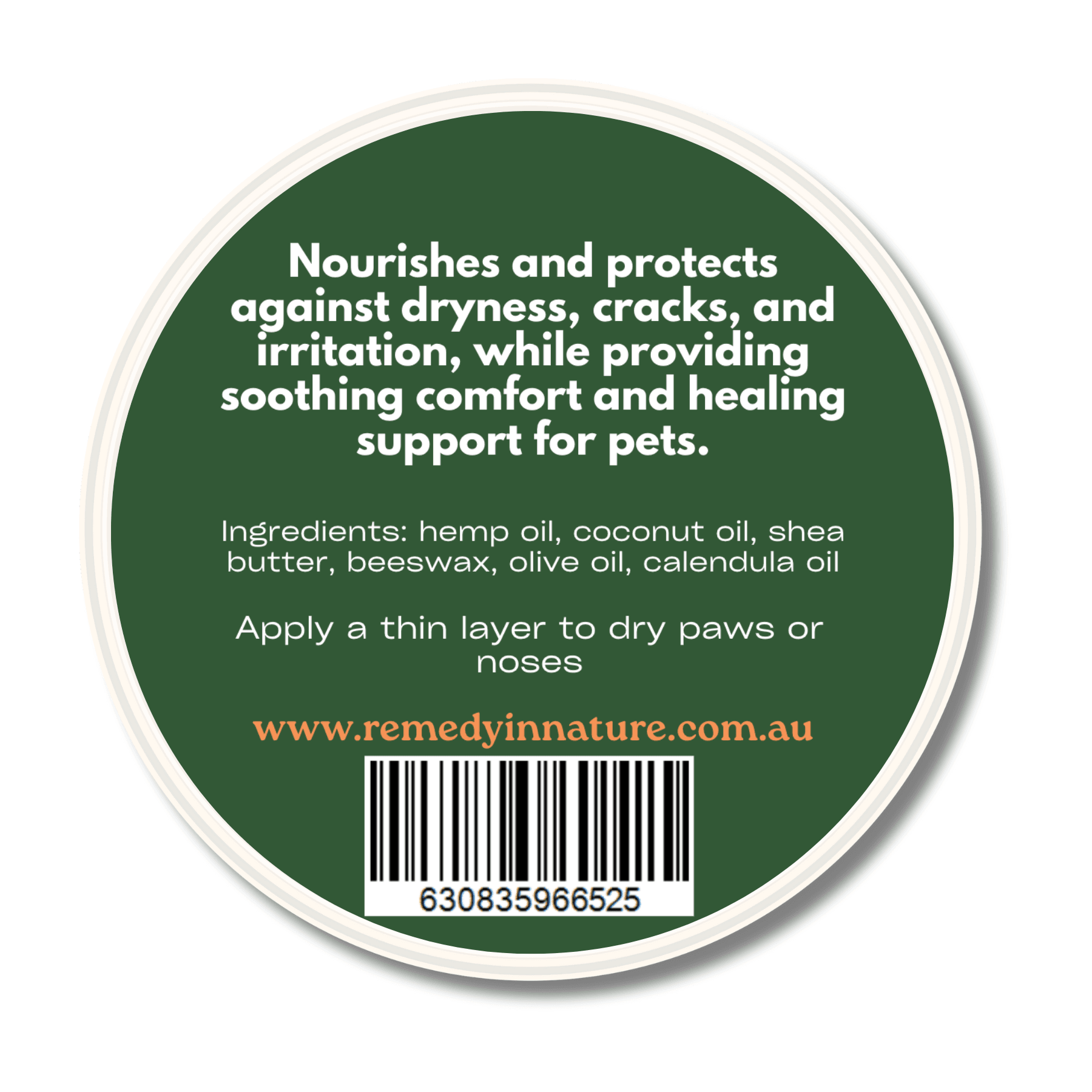CBD Infused Pet Healing Balm - tallowback_b60def6b-77b7-4024-80ce-6af67398bfde-3