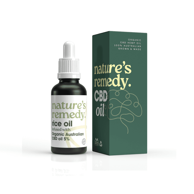 5% CBD Oil in Nourishing Rice Bran Oil Base (30mL, 50mL, and 100mL) - RiceOil_0a02b41c-861b-49e4-b393-1da679bce7af
