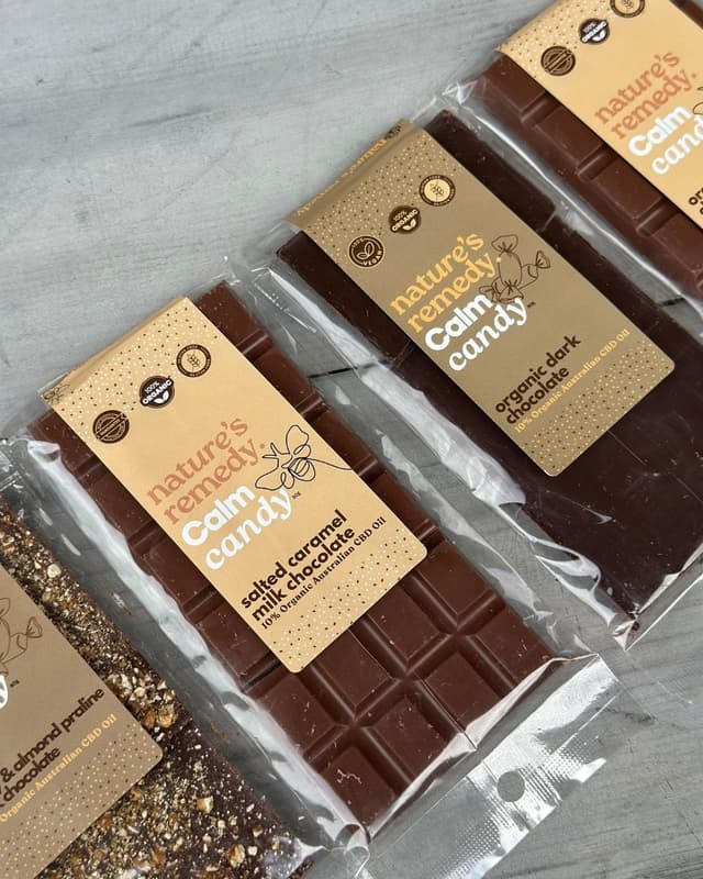 Australian made Organic Chocolate with Organic Australian CBD Oil - Milk Chocolate - 61_df090171-18be-4bac-be6e-cc9bdb6c9fb2