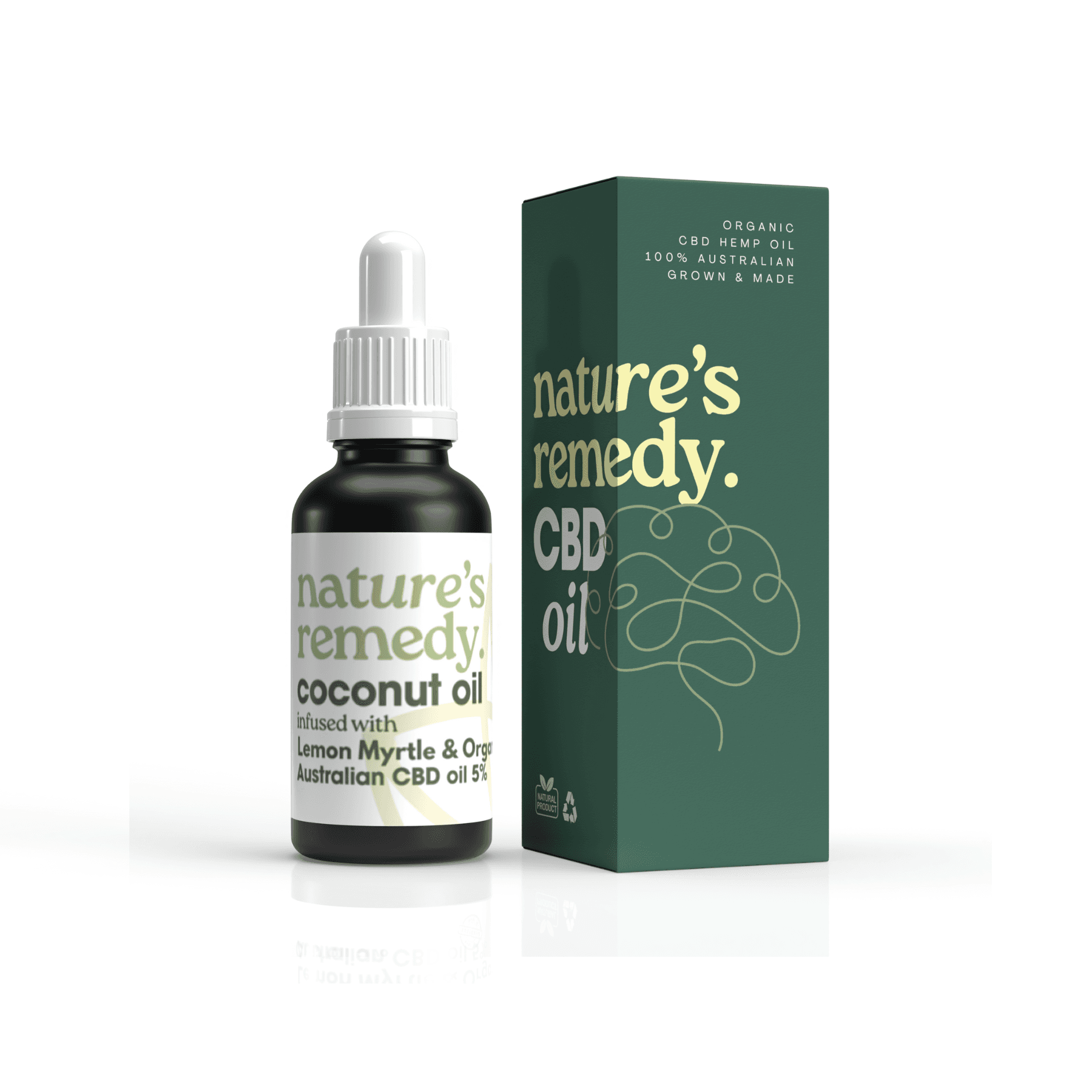 Hemp in Coconut Oil Infused with Lemon Myrtle 5% - CoconutLemonMyrtle_6573a7f1-7eae-4552-a147-b75d8be6884e